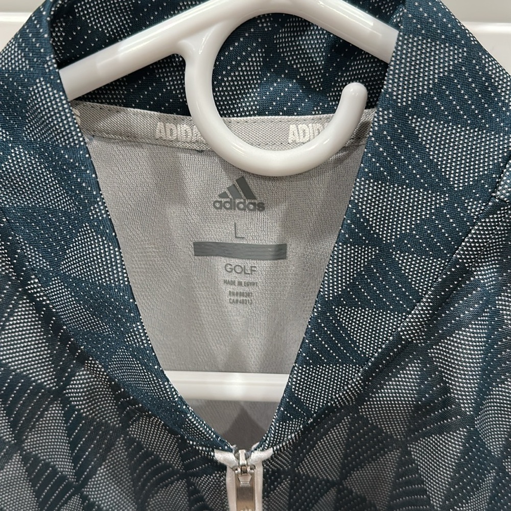 NWT Golf Adidas Women's Sleeveless Top - Blue - Picture 5 of 8